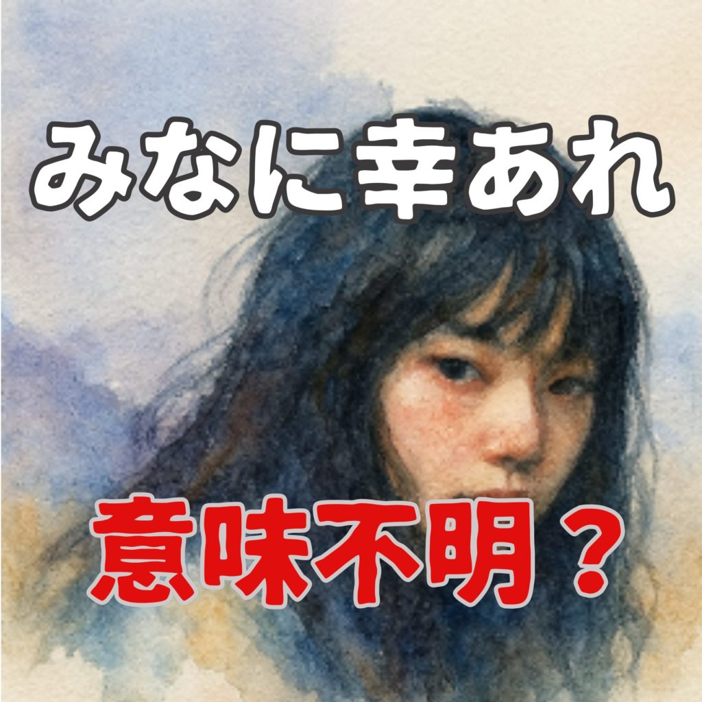 『みなに幸あれ』が意味不明？視聴後に感じるモヤモヤの正体を徹底考察