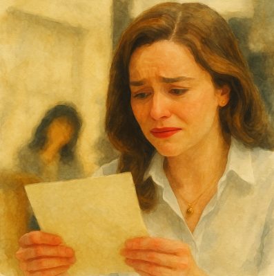 ラストを彩る感動的な手紙