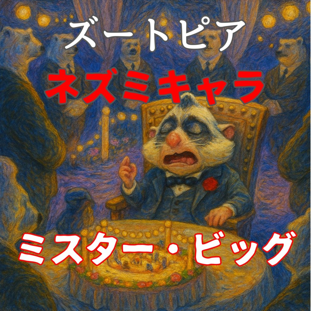 ズートピアのネズミキャラ徹底解説！ボスの正体やアイスの秘密も