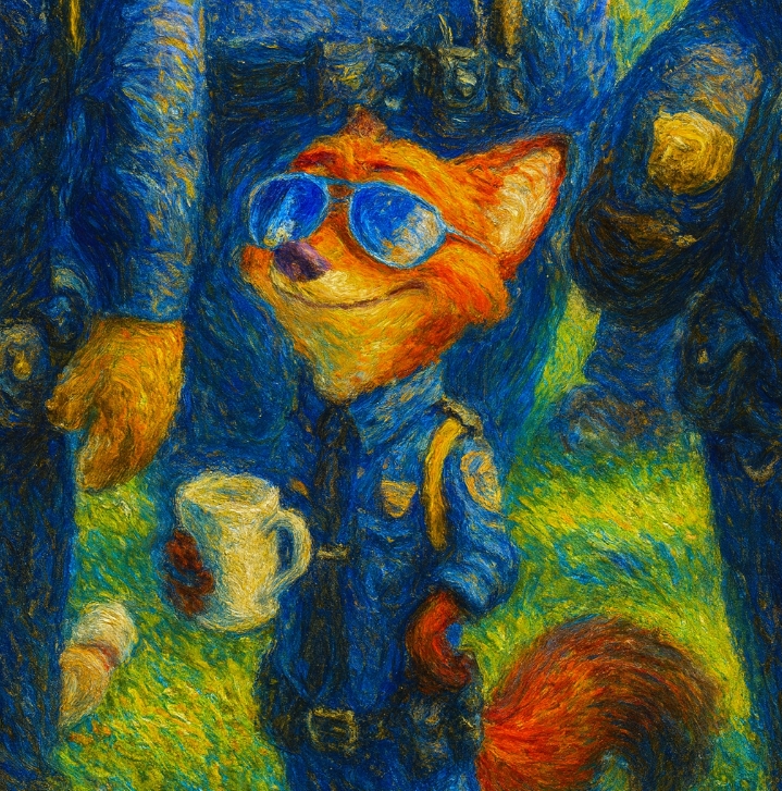 警察官姿もかっこいいニックの制服姿