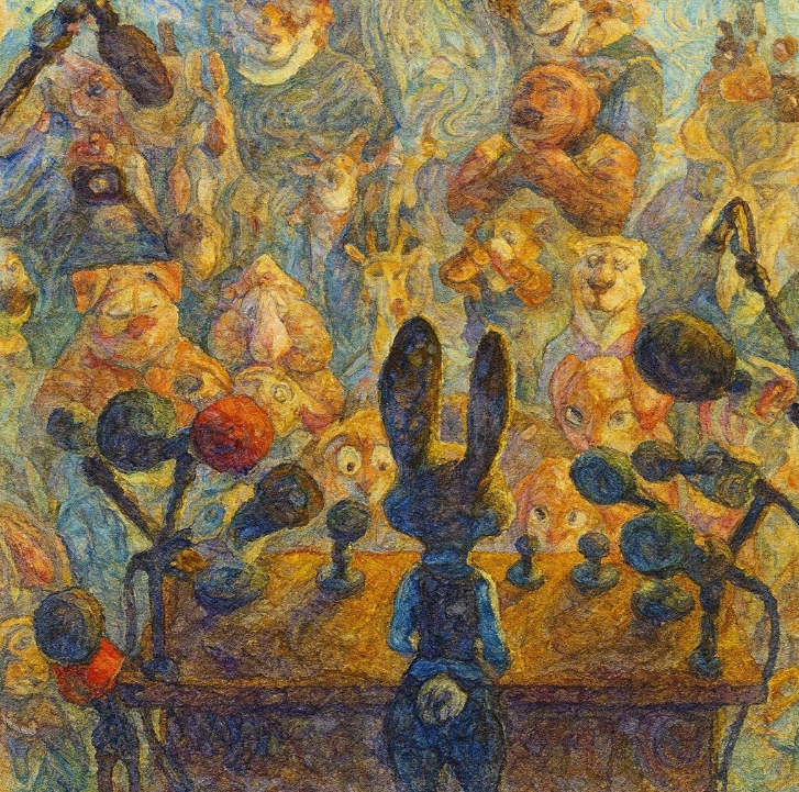 ジュディの記者会見