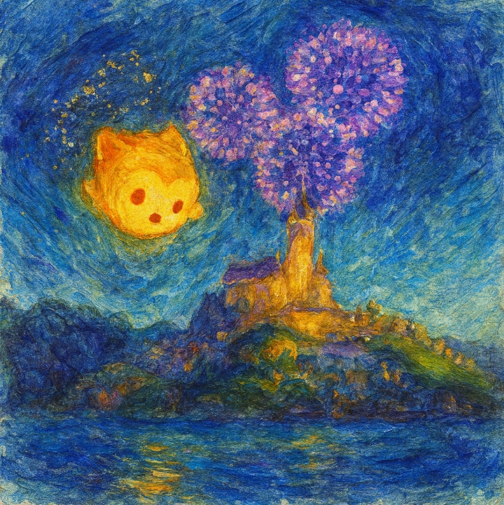 スター
エンディングでシンデレラ城に花火を打ち上げる