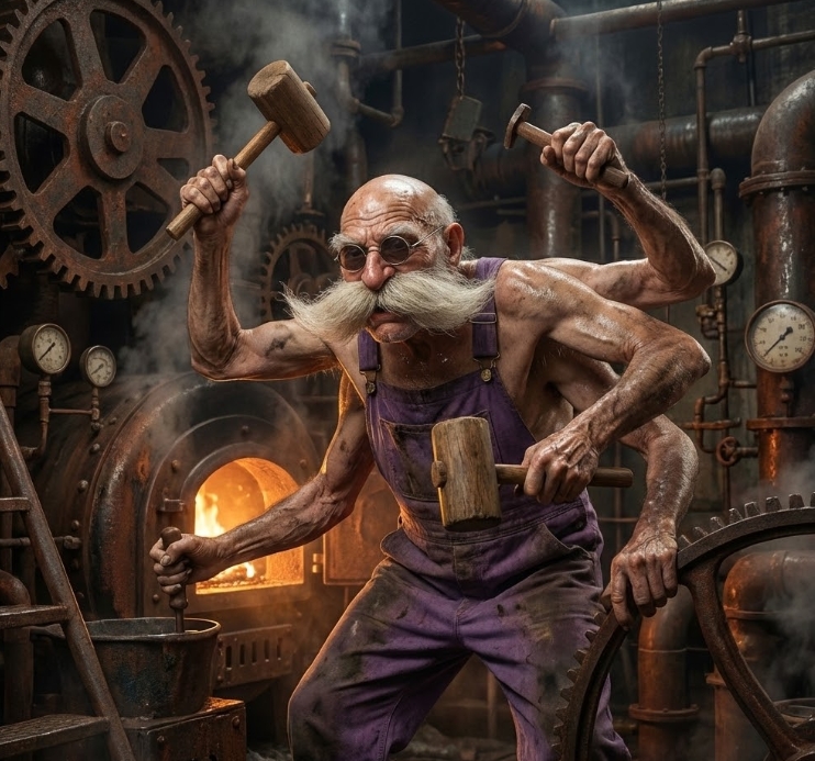 もしもシリーズ　釜爺が実写になったら　4