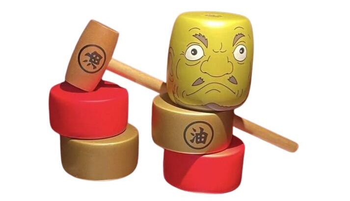 ジブリパーク限定のカシラだるま落とし