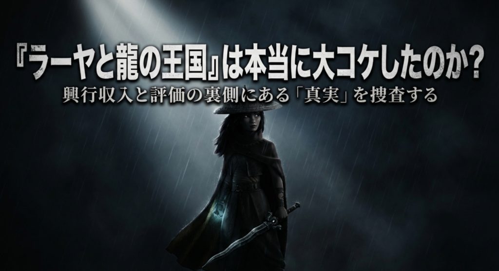 『ラーヤと龍の王国』が大コケしたのか？