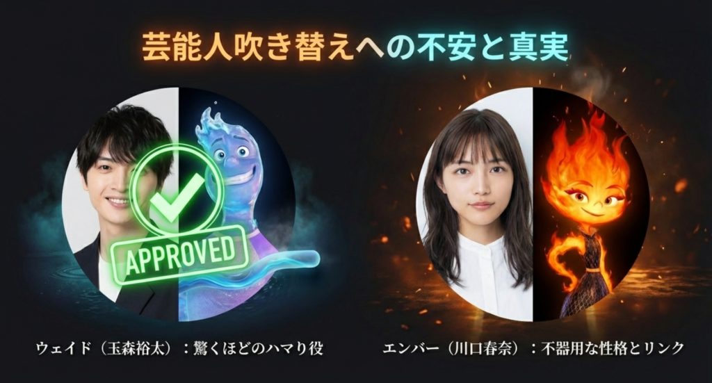 吹き替え声優は下手か上手いか