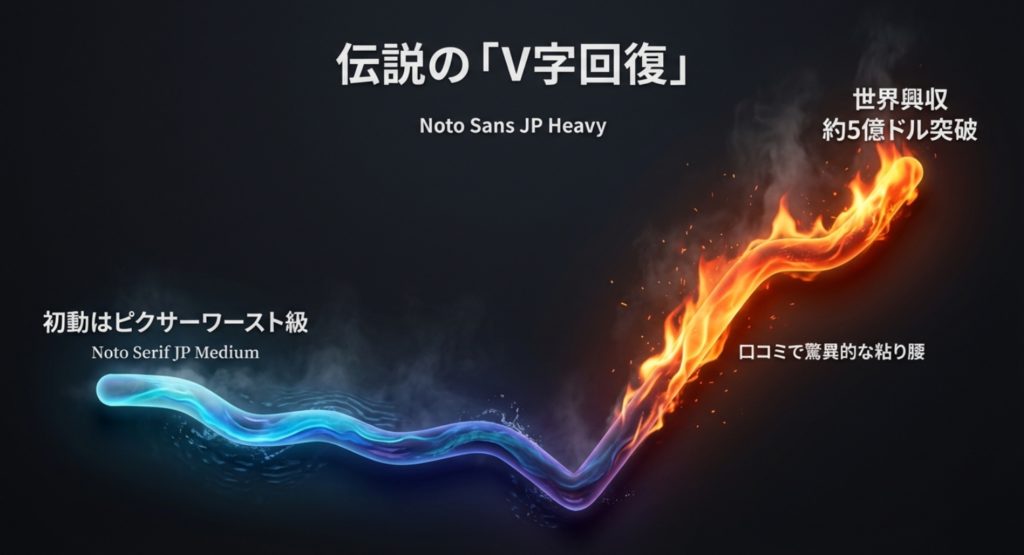 爆死の噂と実際の興行収入データ